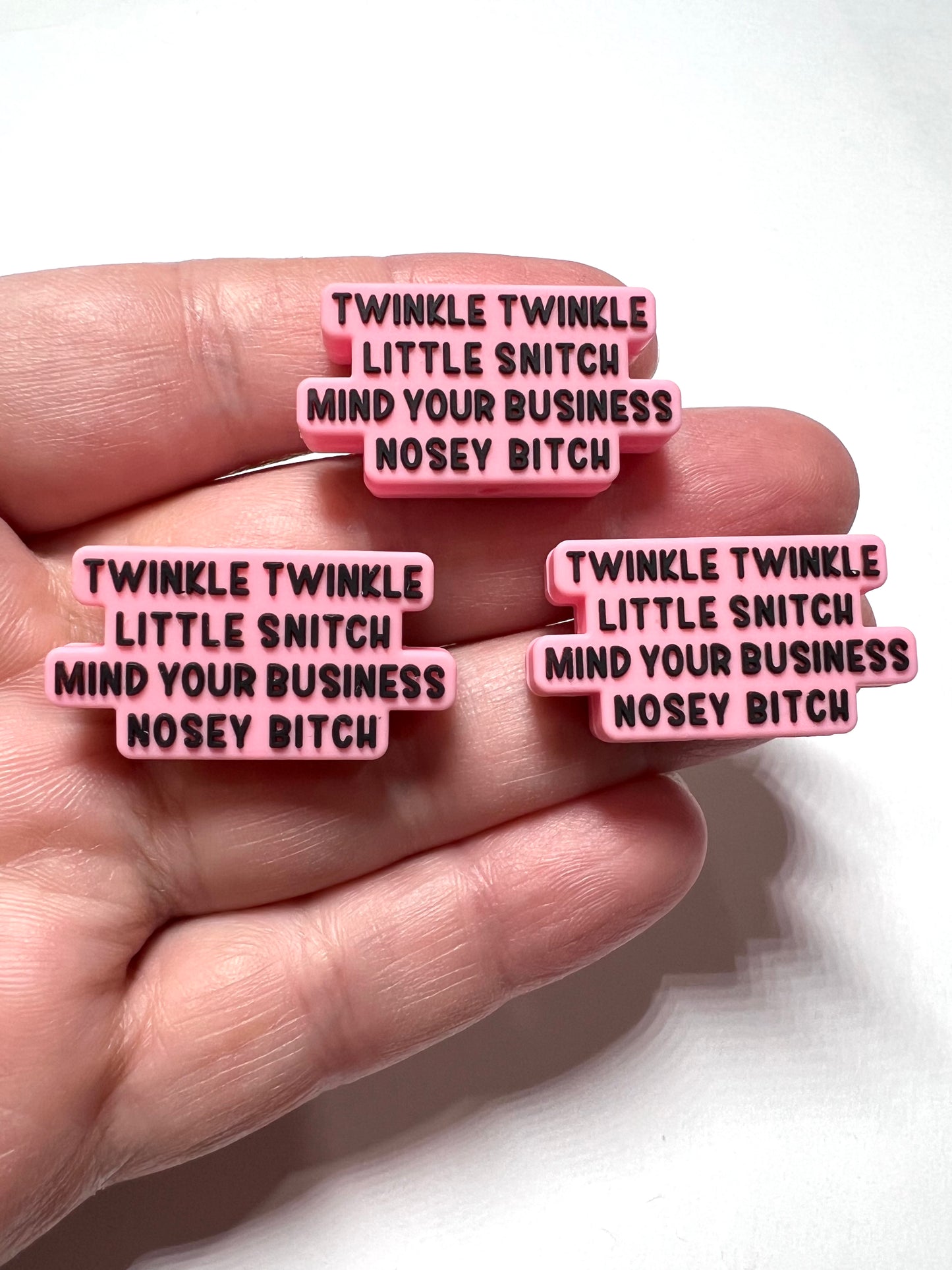 Twinkle Twinkle Little Snitch Silicone Focal beads
