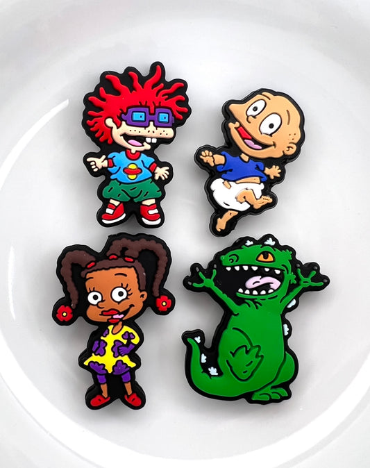 90's Cartoon Character Silicone Focal Beads