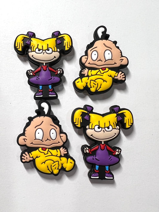 90’s Cartoon Character Silicone Focal Beads