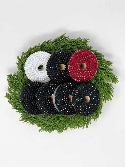 Rhinestoned Lids